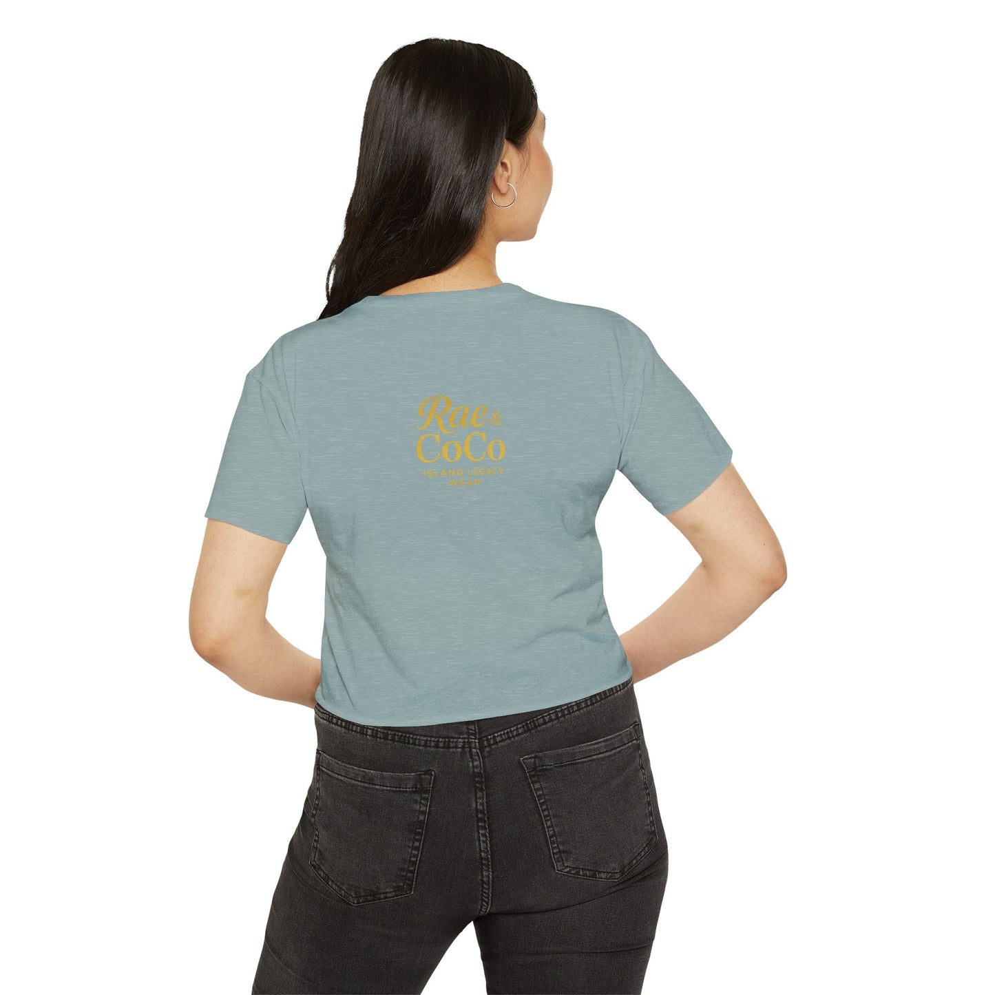 Festival Crop Top - Day Party and Beach Day Classic Design by Inkwell Club