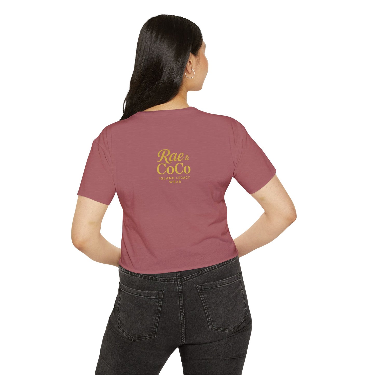 Festival Crop Top - Day Party and Beach Day Classic Design by Inkwell Club