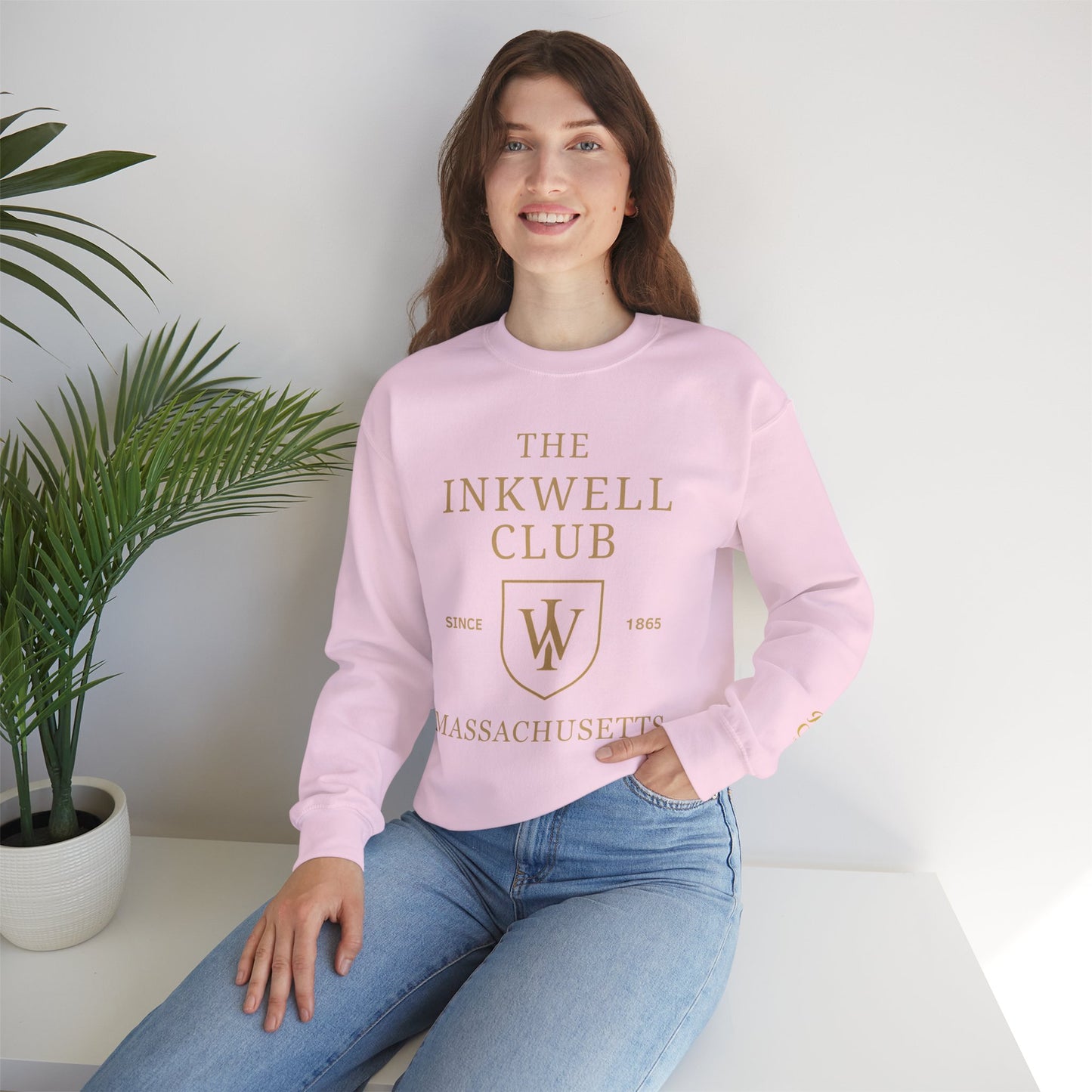 Inkwell Club Crewneck Sweatshirt – Martha’s Vineyard Classic | Unisex Heavy Blend