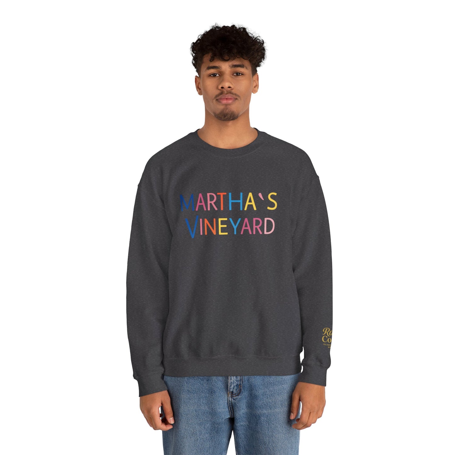 🌈 Colorful “Martha’s Vineyard” Typography Design