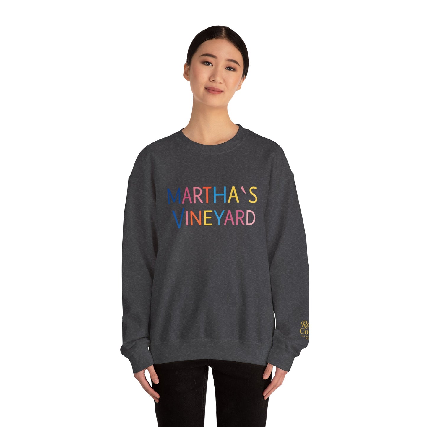 🌈 Colorful “Martha’s Vineyard” Typography Design