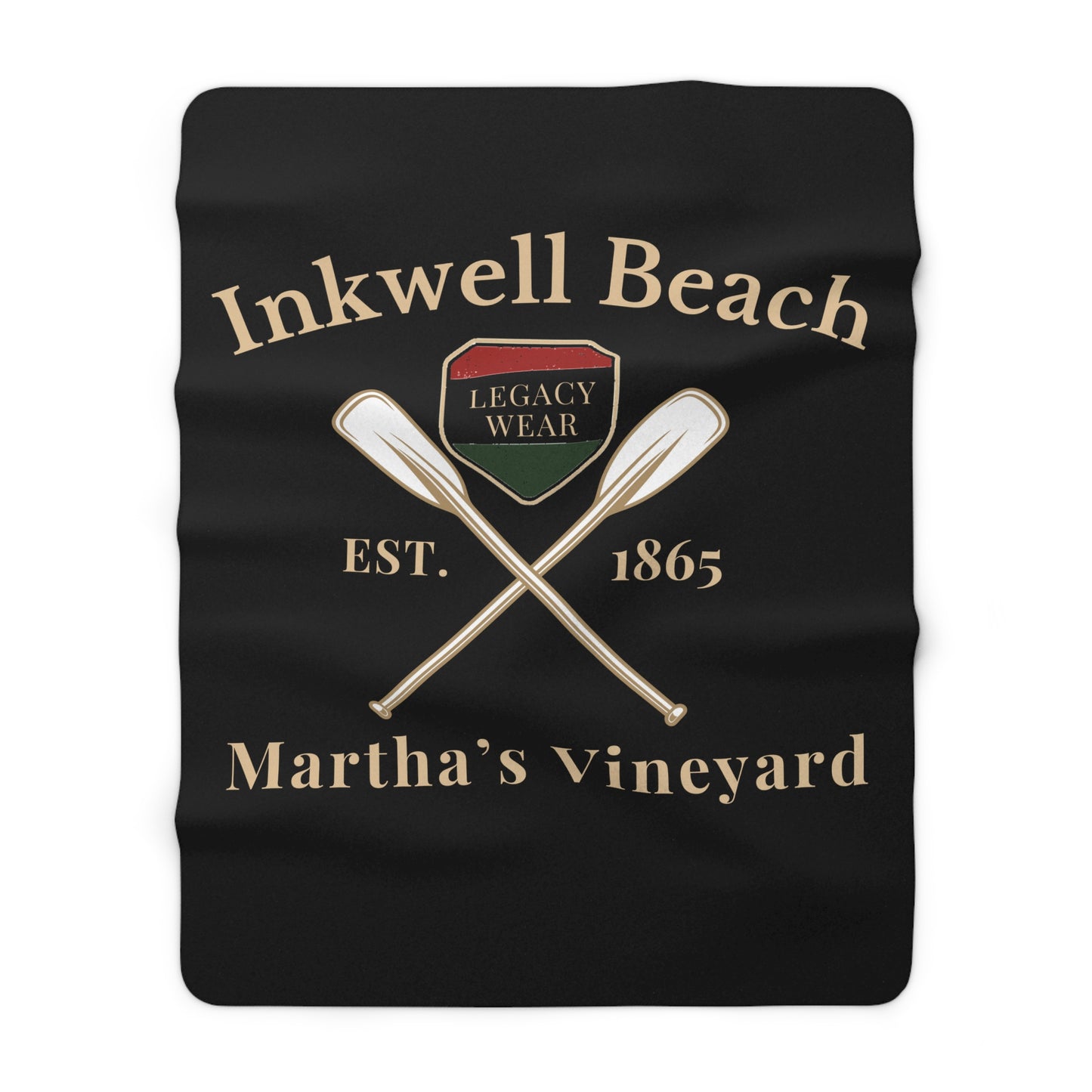 Vineyard Sunset Sherpa Fleece Blanket – Your Cozy Escape, Anywhere