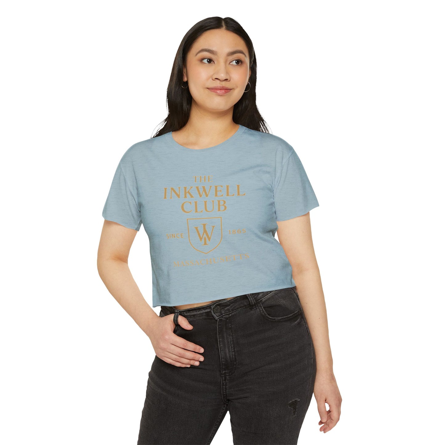 Festival Crop Top - Day Party and Beach Day Classic Design by Inkwell Club