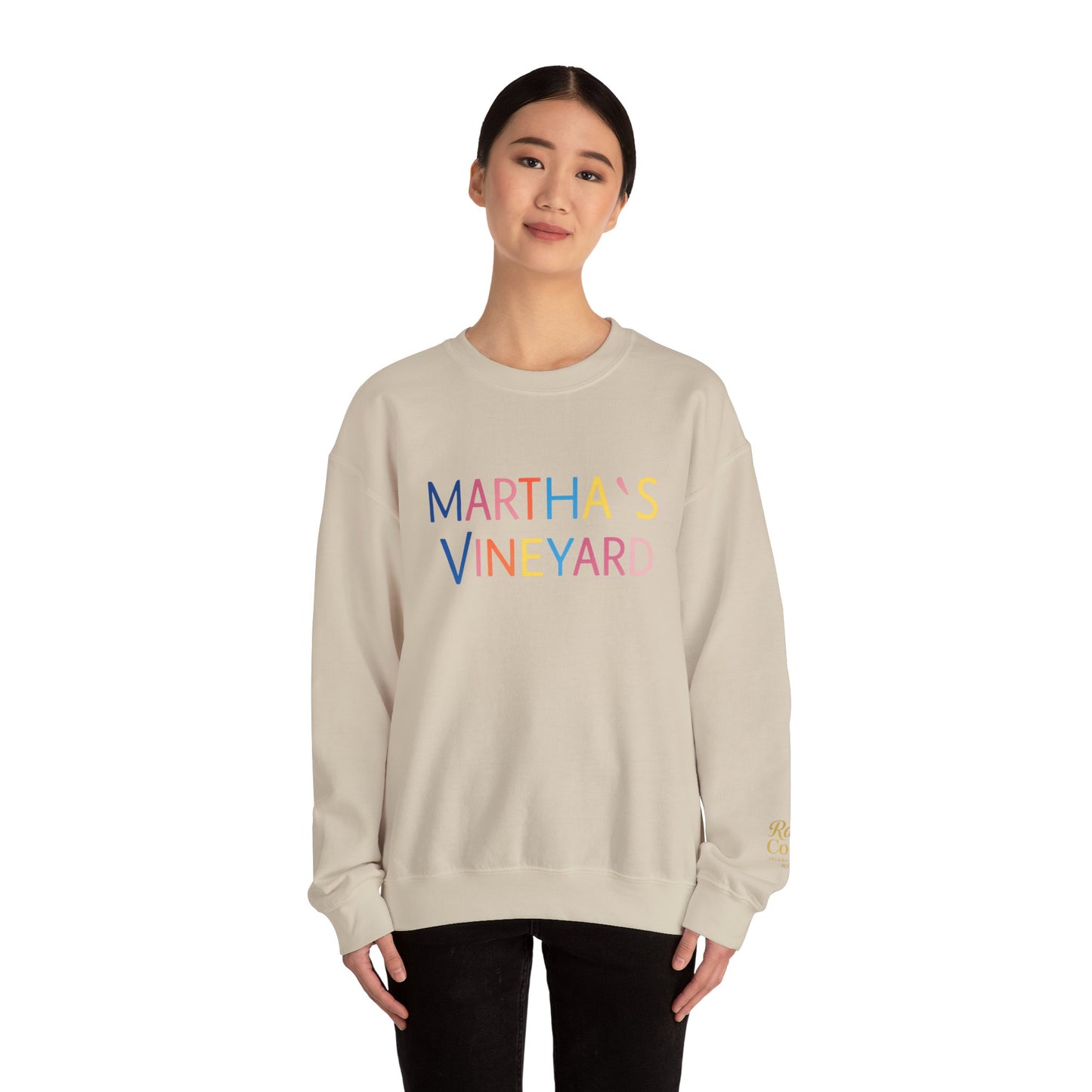 🌈 Colorful “Martha’s Vineyard” Typography Design