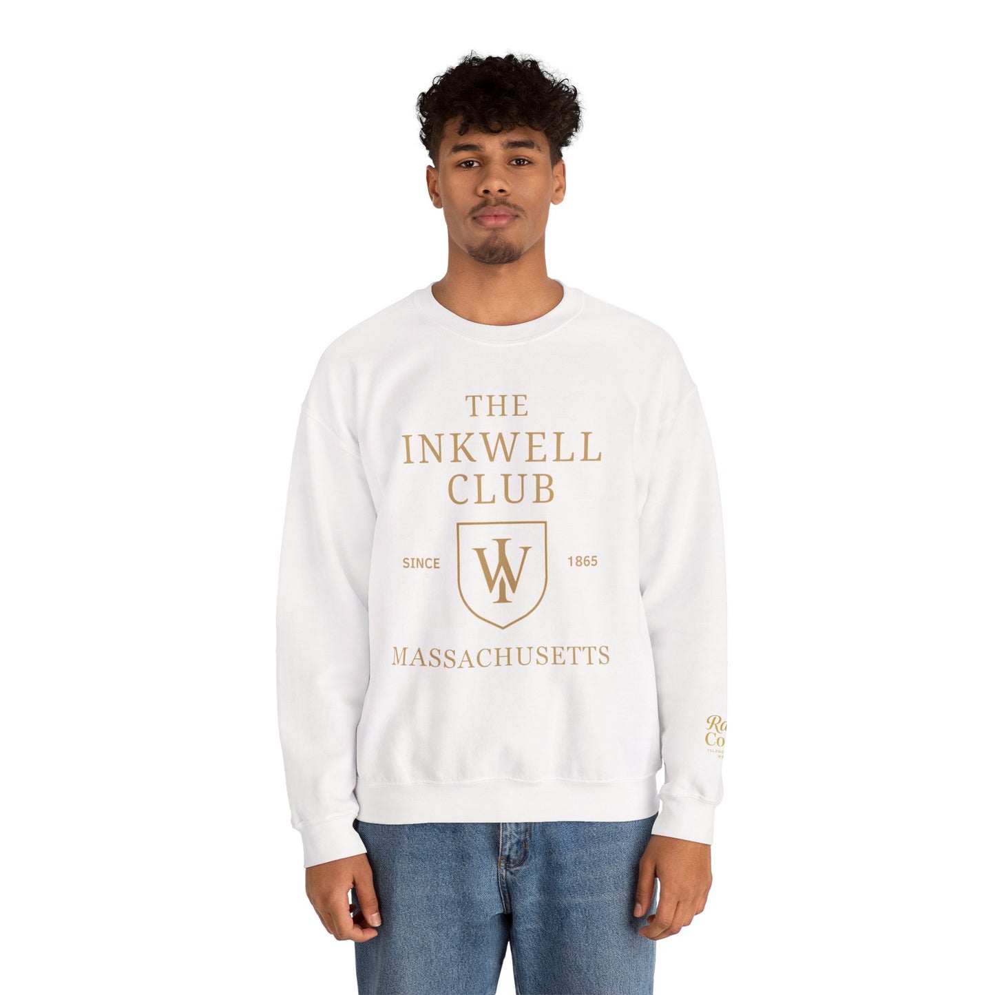 Inkwell Club Crewneck Sweatshirt – Martha’s Vineyard Classic | Unisex Heavy Blend