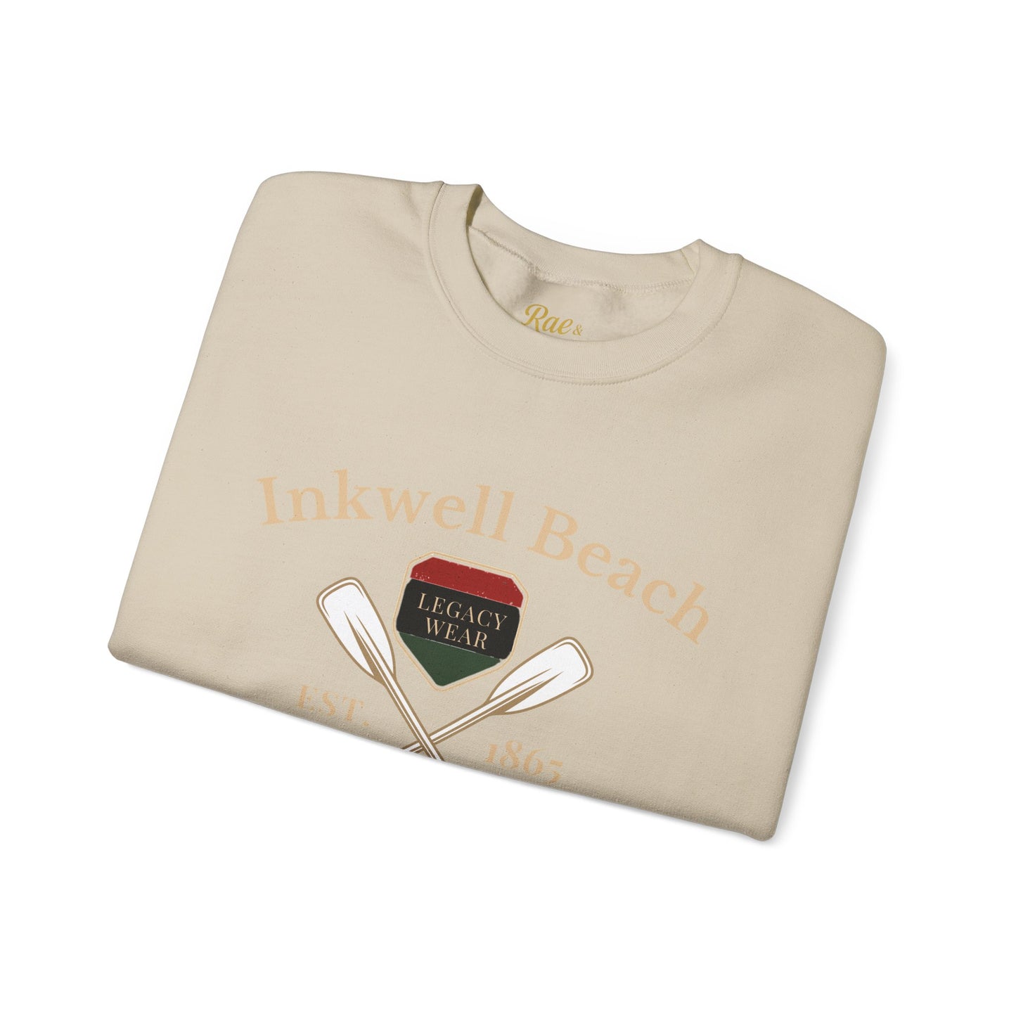 Inkwell Beach Martha’s Vineyard Classic Crewneck – Unisex Heavy Blend Sweatshirt