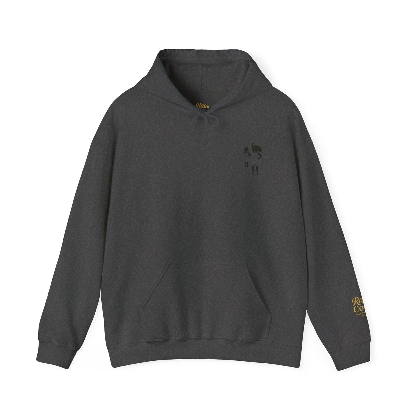 Martha's Vineyard Art Hoodie, Unisex Soft Sweatshirt, Cozy Gift for Beach Lovers, Travel Memory Apparel, Summer Vacation Wear