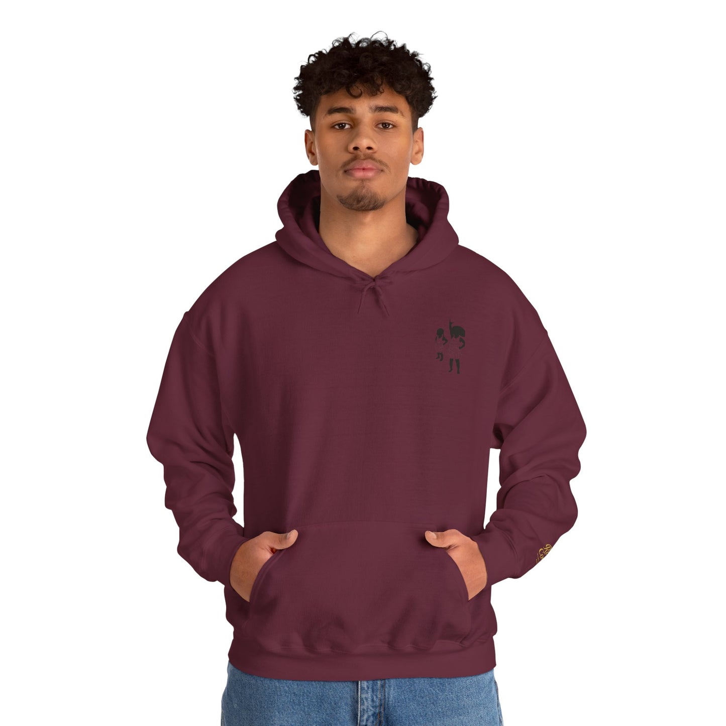 Wavy Martha’s Vineyard Hoodie – Unisex Heavy Blend Sweatshirt, Cozy & Stylish Coastal Wear