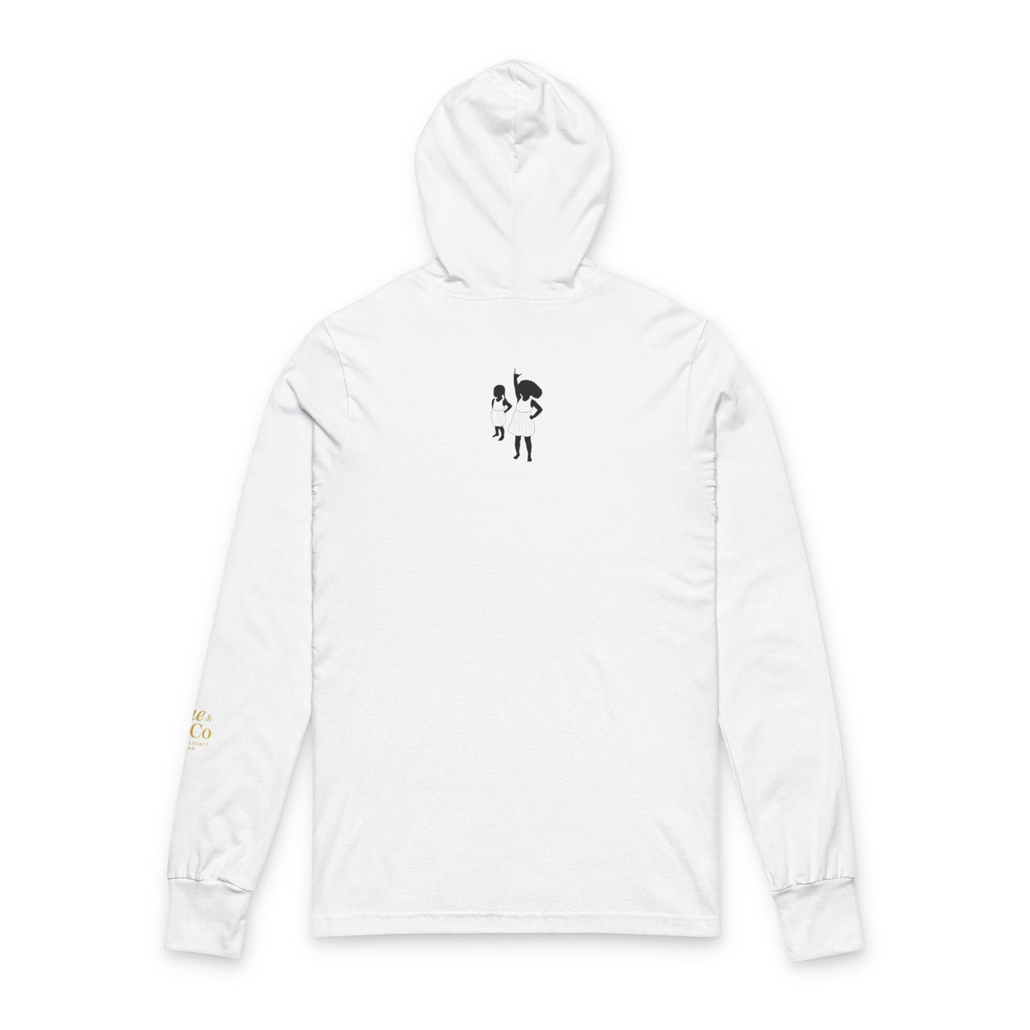 Inkwell Club Unisex Hooded Long Sleeve Tee, Casual Hoodie, Gift for Book Lovers, College Apparel, Cozy Layering Top
