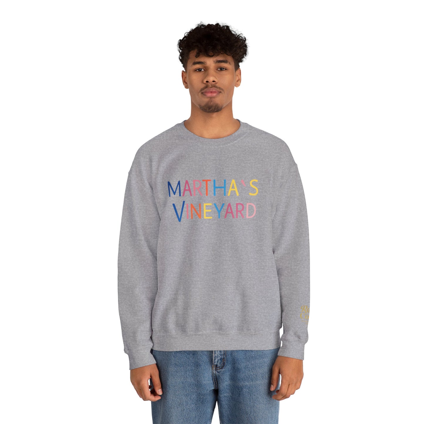 🌈 Colorful “Martha’s Vineyard” Typography Design