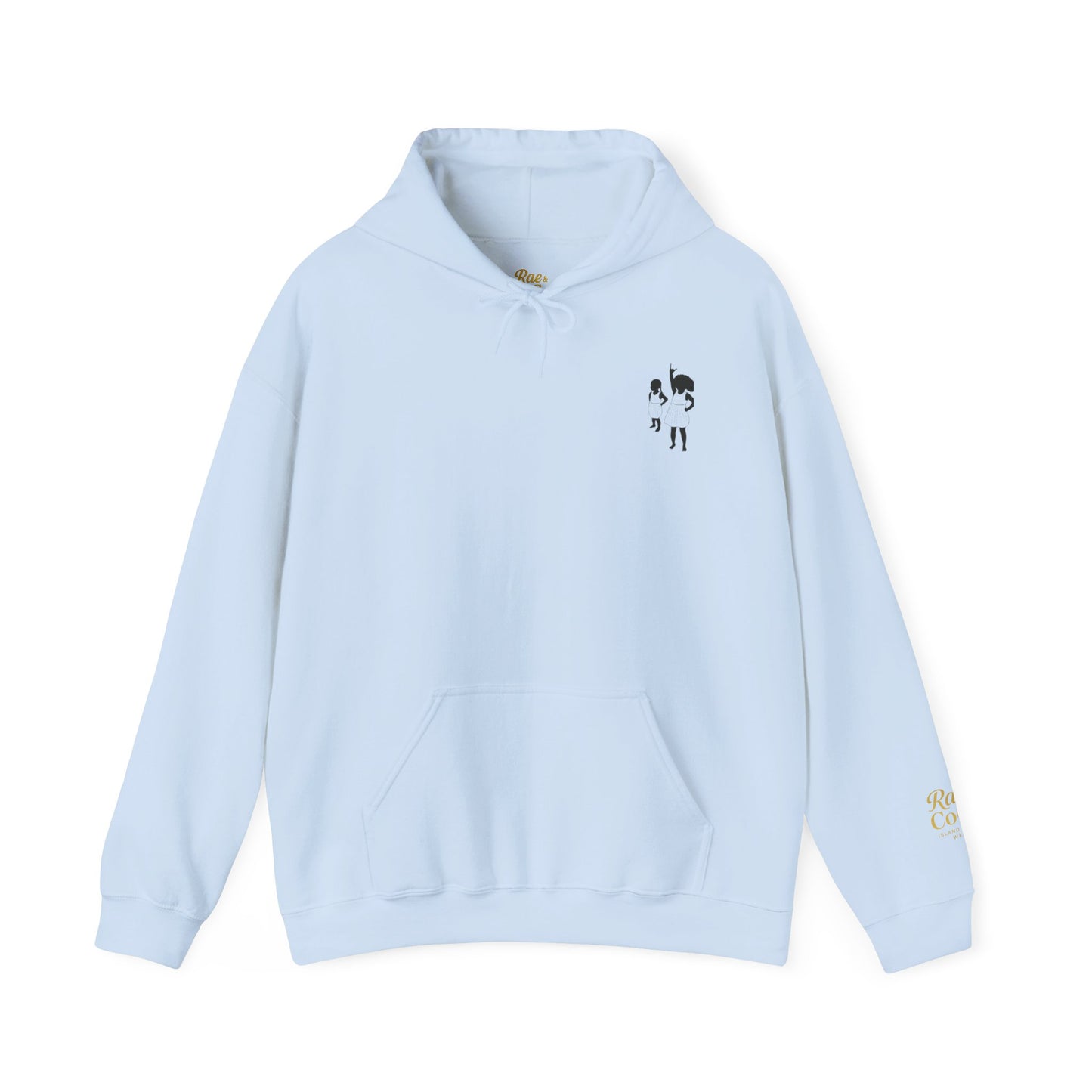 Wavy Martha’s Vineyard Hoodie – Unisex Heavy Blend Sweatshirt, Cozy & Stylish Coastal Wear