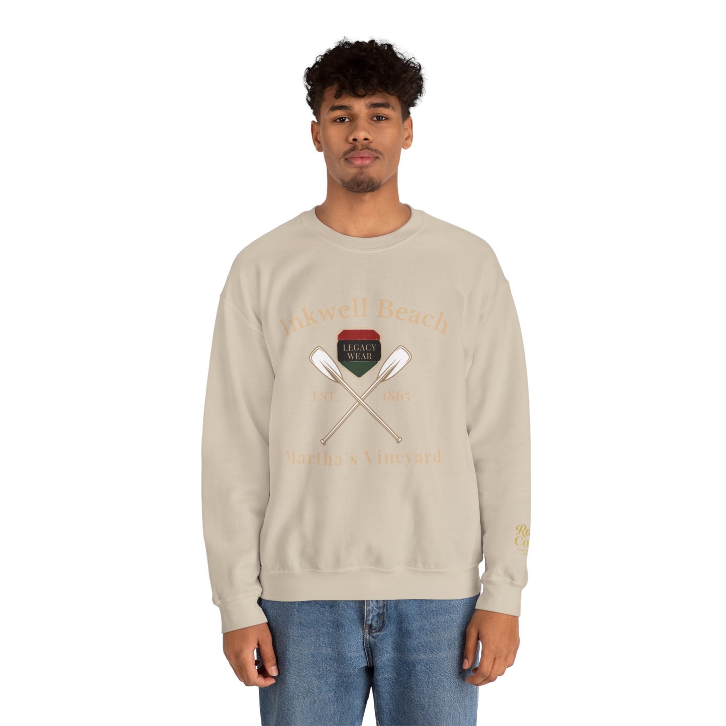 Inkwell Beach Martha’s Vineyard Classic Crewneck – Unisex Heavy Blend Sweatshirt