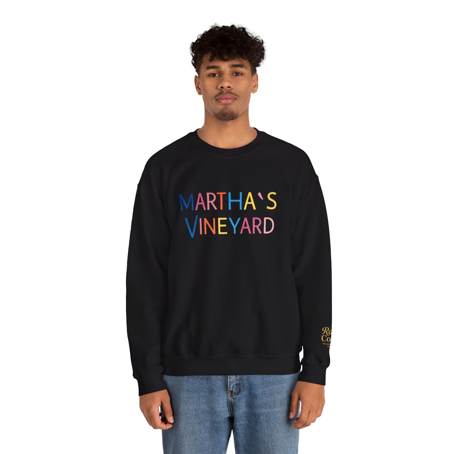 🌈 Colorful “Martha’s Vineyard” Typography Design