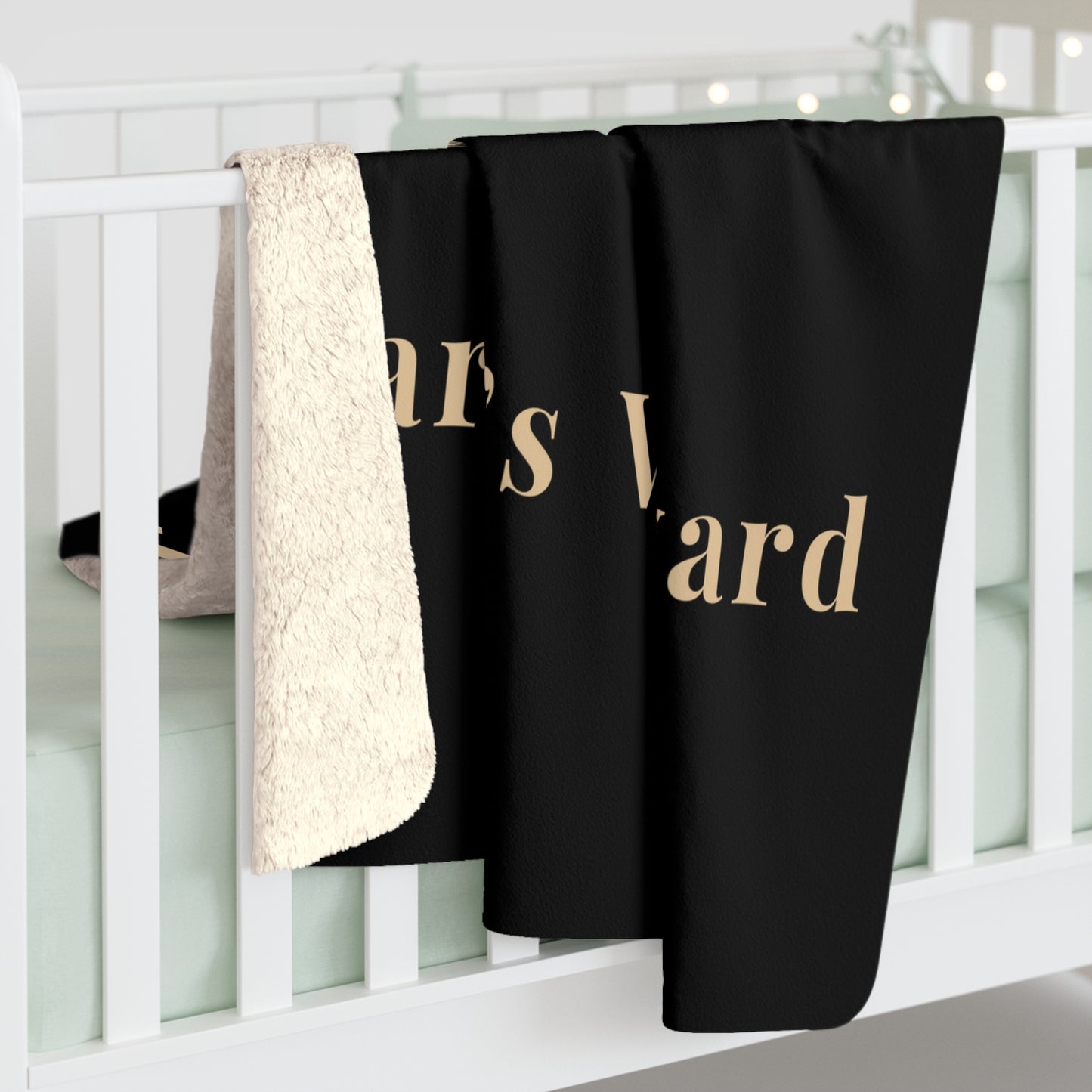 Vineyard Sunset Sherpa Fleece Blanket – Your Cozy Escape, Anywhere