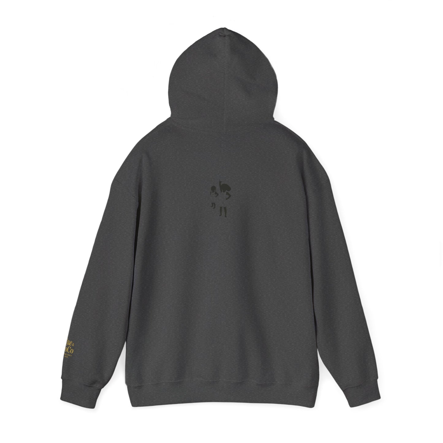 Cozy Beach Hoodie: InkWell Vineyard Design, Unisex Pullover Sweatshirt, Gift for Beach Lovers, Casual Wear, Vacation Essential