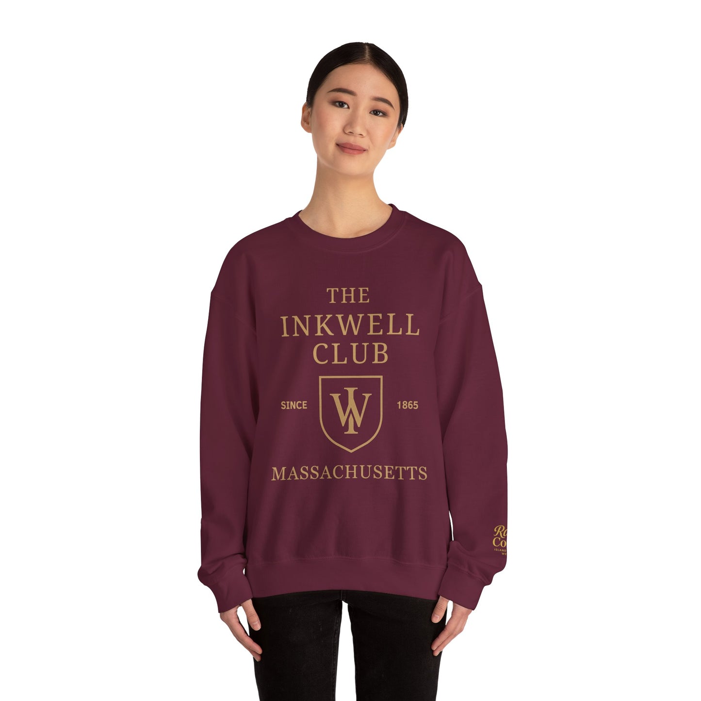 Inkwell Club Crewneck Sweatshirt – Martha’s Vineyard Classic | Unisex Heavy Blend