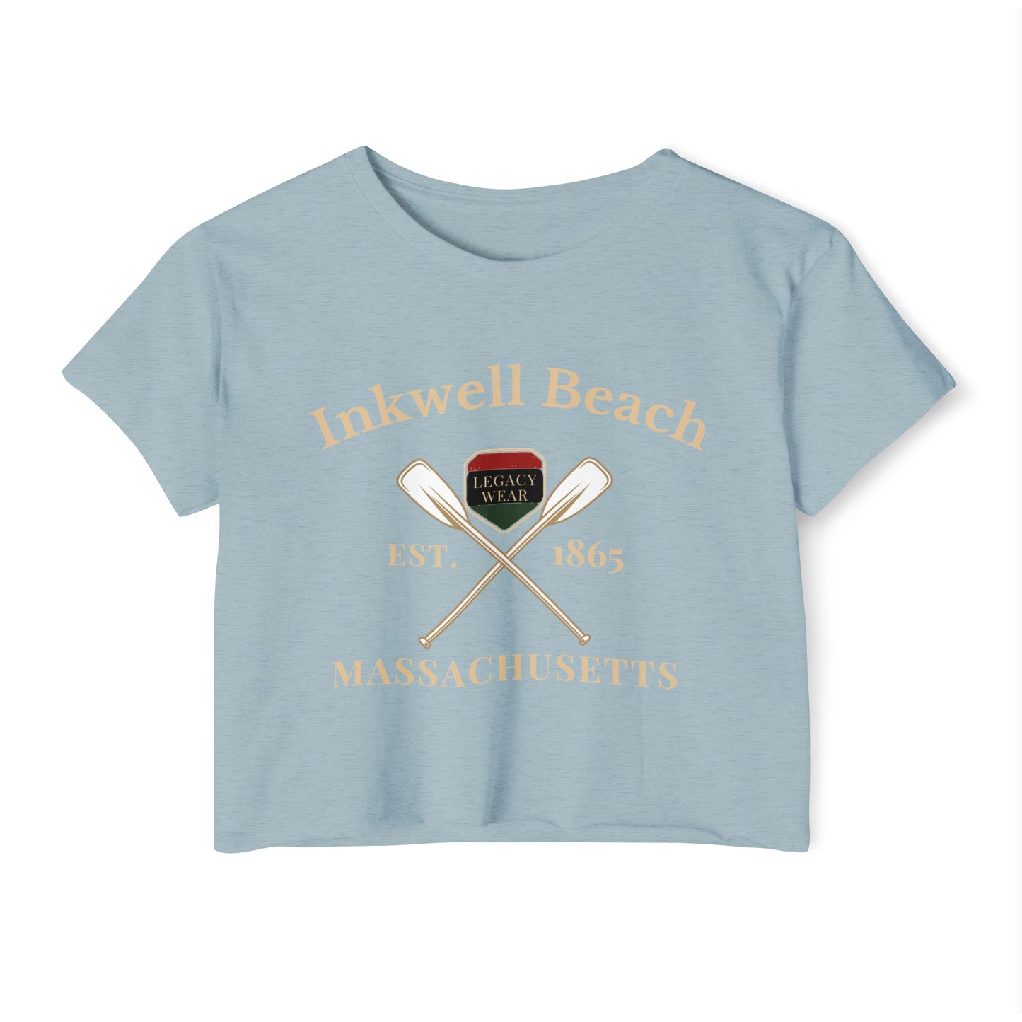 Inkwell Beach Legacy Wear Crop Tee – Martha’s Vineyard Massachusetts
