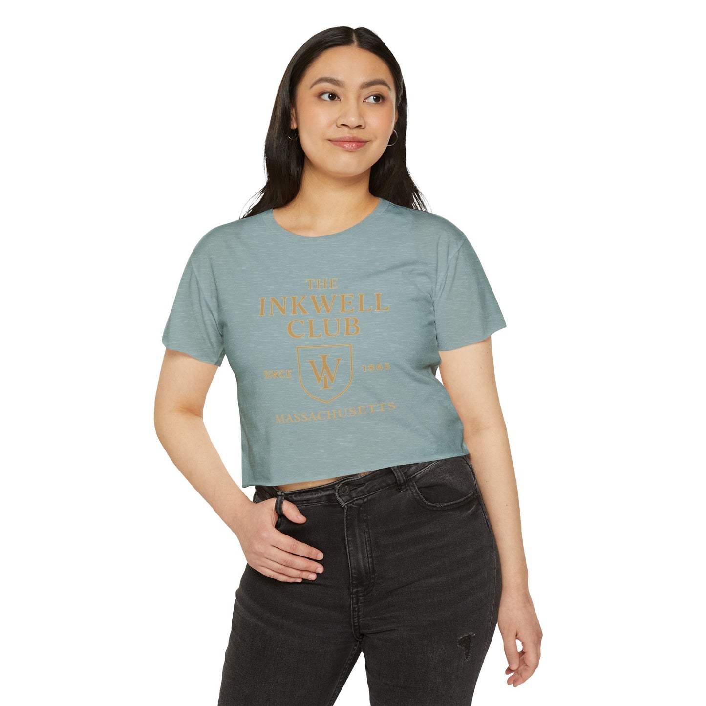 Festival Crop Top - Day Party and Beach Day Classic Design by Inkwell Club