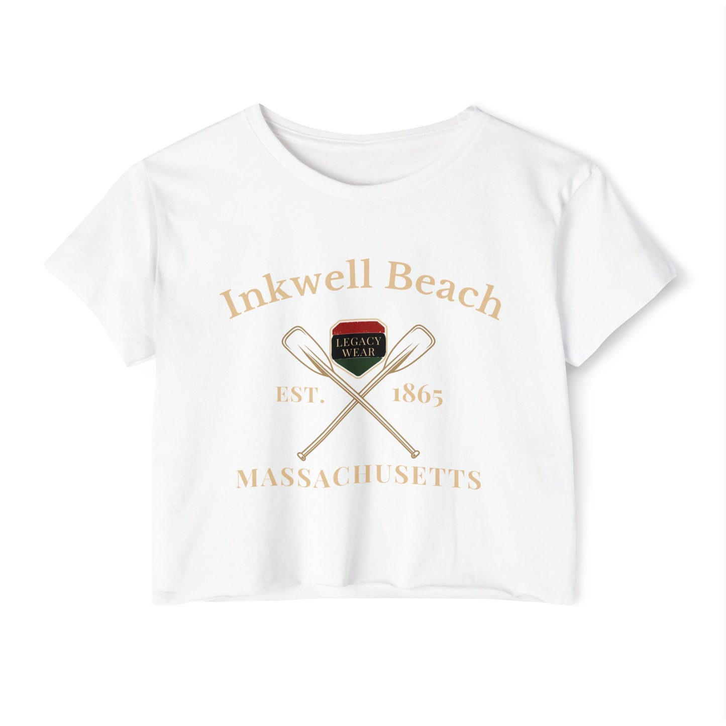 Inkwell Beach Legacy Wear Crop Tee – Martha’s Vineyard Massachusetts