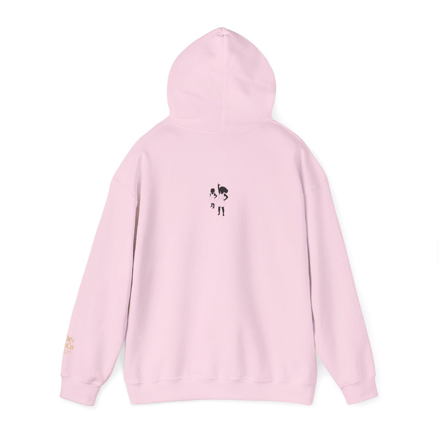 Martha’s Vineyard Hoodie – Unisex Heavy Blend with Cursive Yellow & Black Lettering