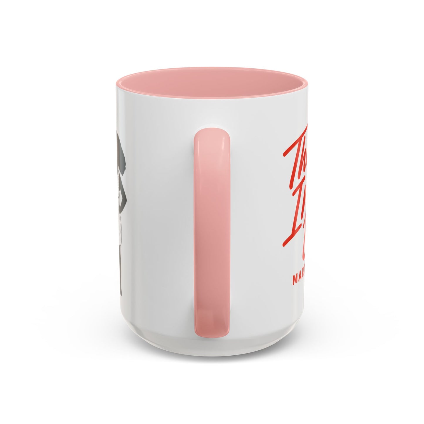 🔴 The Inkwell Beach – Martha’s Vineyard Classic Script Accent Mug (11oz & 15oz)