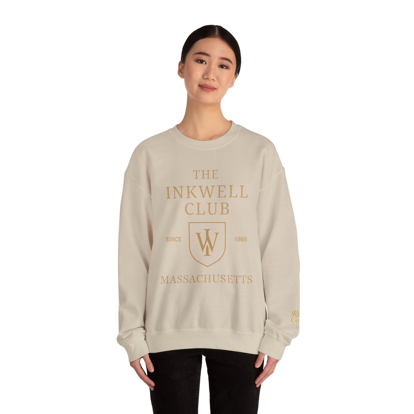 Inkwell Club Crewneck Sweatshirt – Martha’s Vineyard Classic | Unisex Heavy Blend