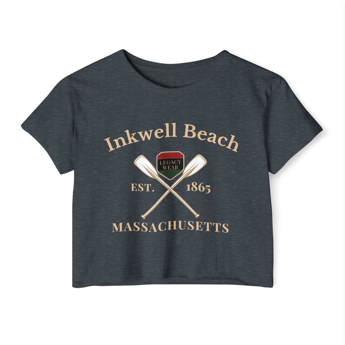Inkwell Beach Legacy Wear Crop Tee – Martha’s Vineyard Massachusetts