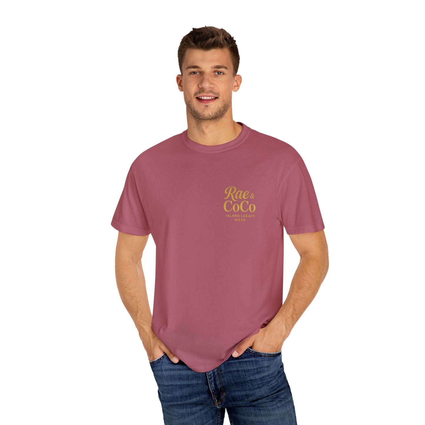 RC Martha’s Vineyard Tee – Nautical Lighthouse & Hydrangea Island Design