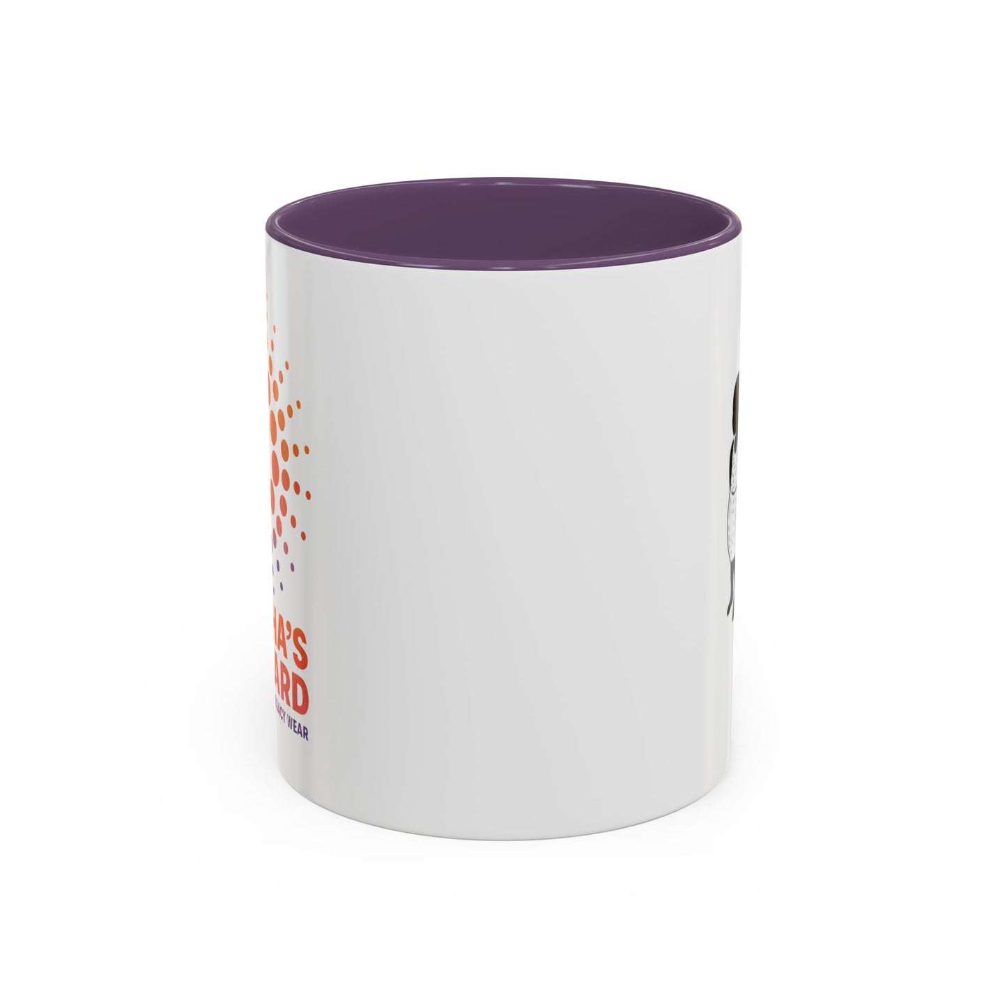 🧡💜 Heart & Dots “Martha’s Vineyard Legacy” Accent Mug (11oz & 15oz)