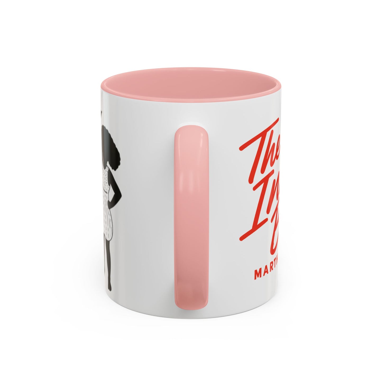 🔴 The Inkwell Beach – Martha’s Vineyard Classic Script Accent Mug (11oz & 15oz)