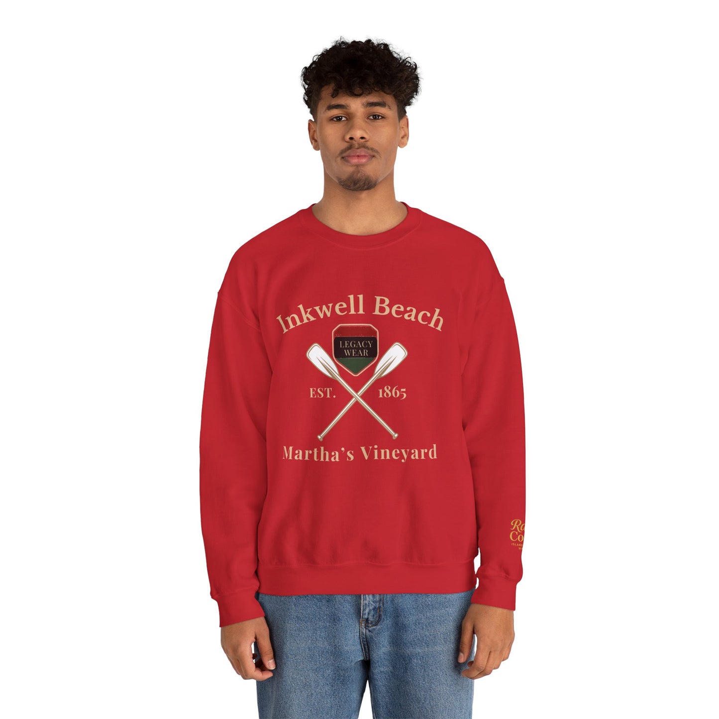 Inkwell Beach Martha’s Vineyard Classic Crewneck – Unisex Heavy Blend Sweatshirt