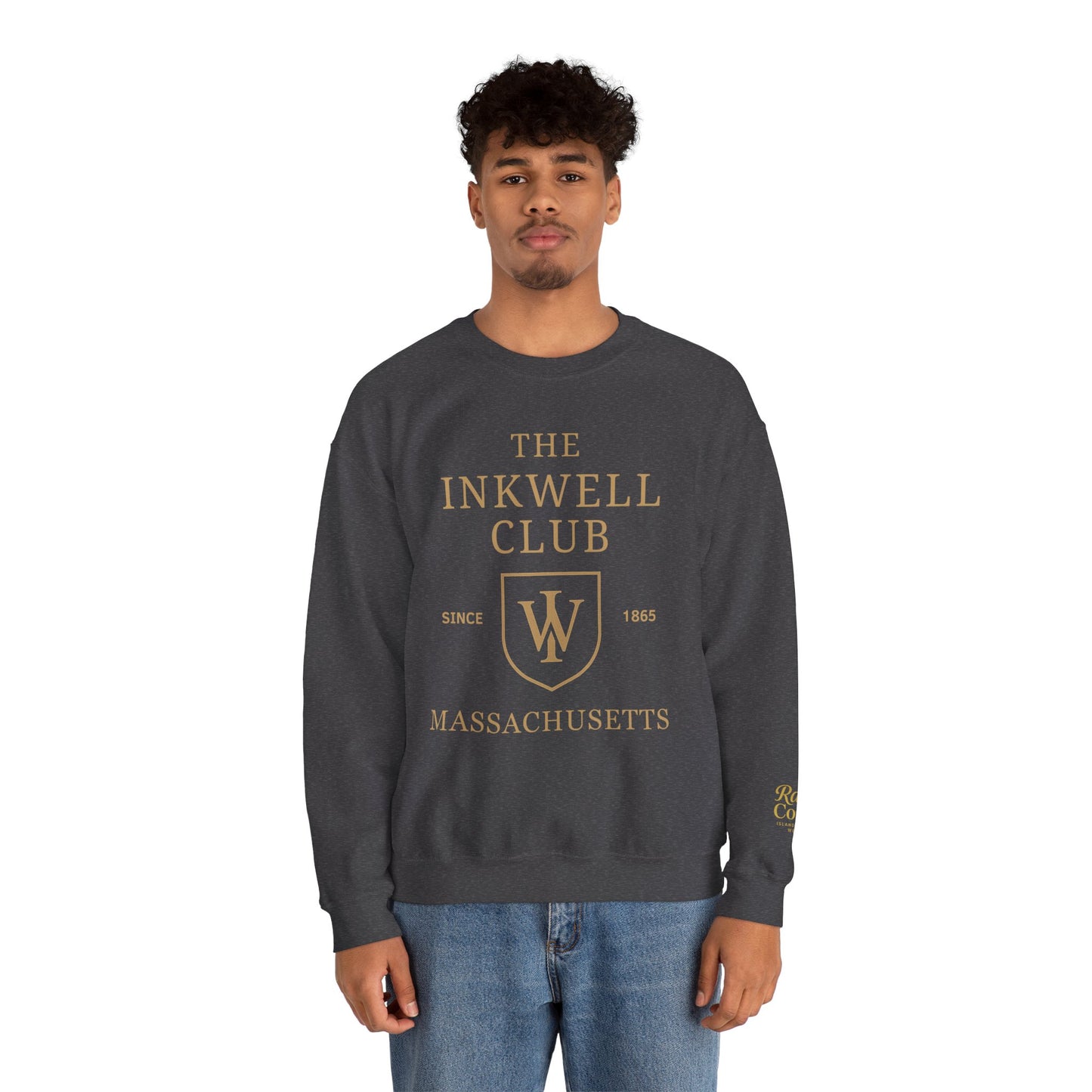 Inkwell Club Crewneck Sweatshirt – Martha’s Vineyard Classic | Unisex Heavy Blend