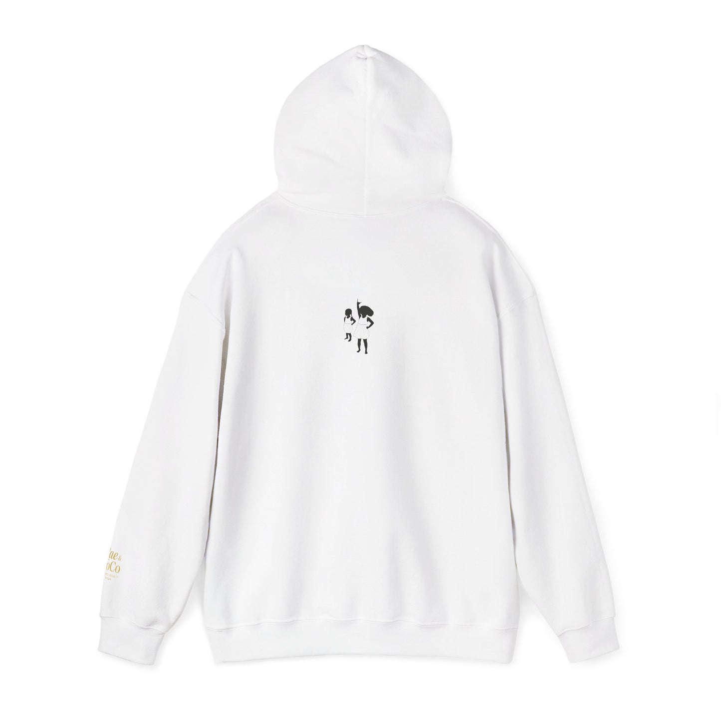 Martha’s Vineyard Hoodie – Unisex Heavy Blend with Cursive Yellow & Black Lettering