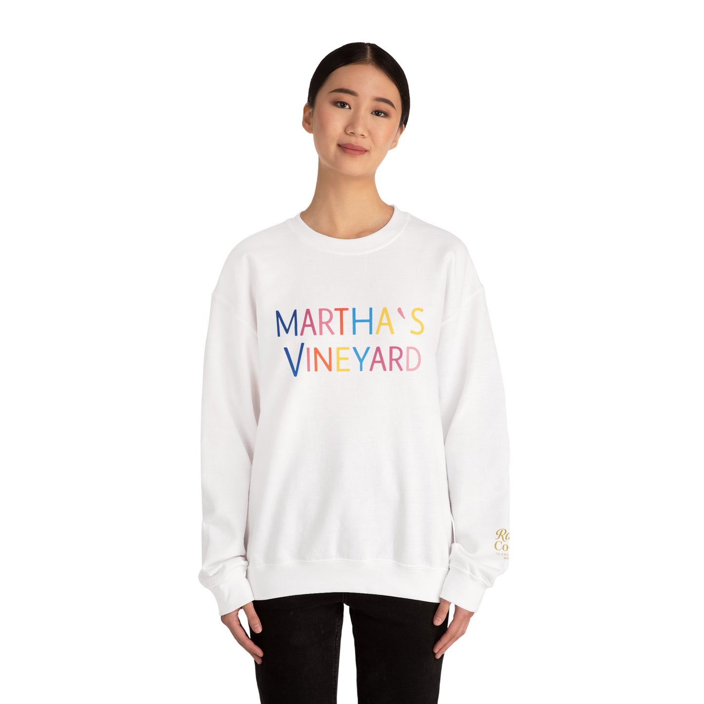 🌈 Colorful “Martha’s Vineyard” Typography Design