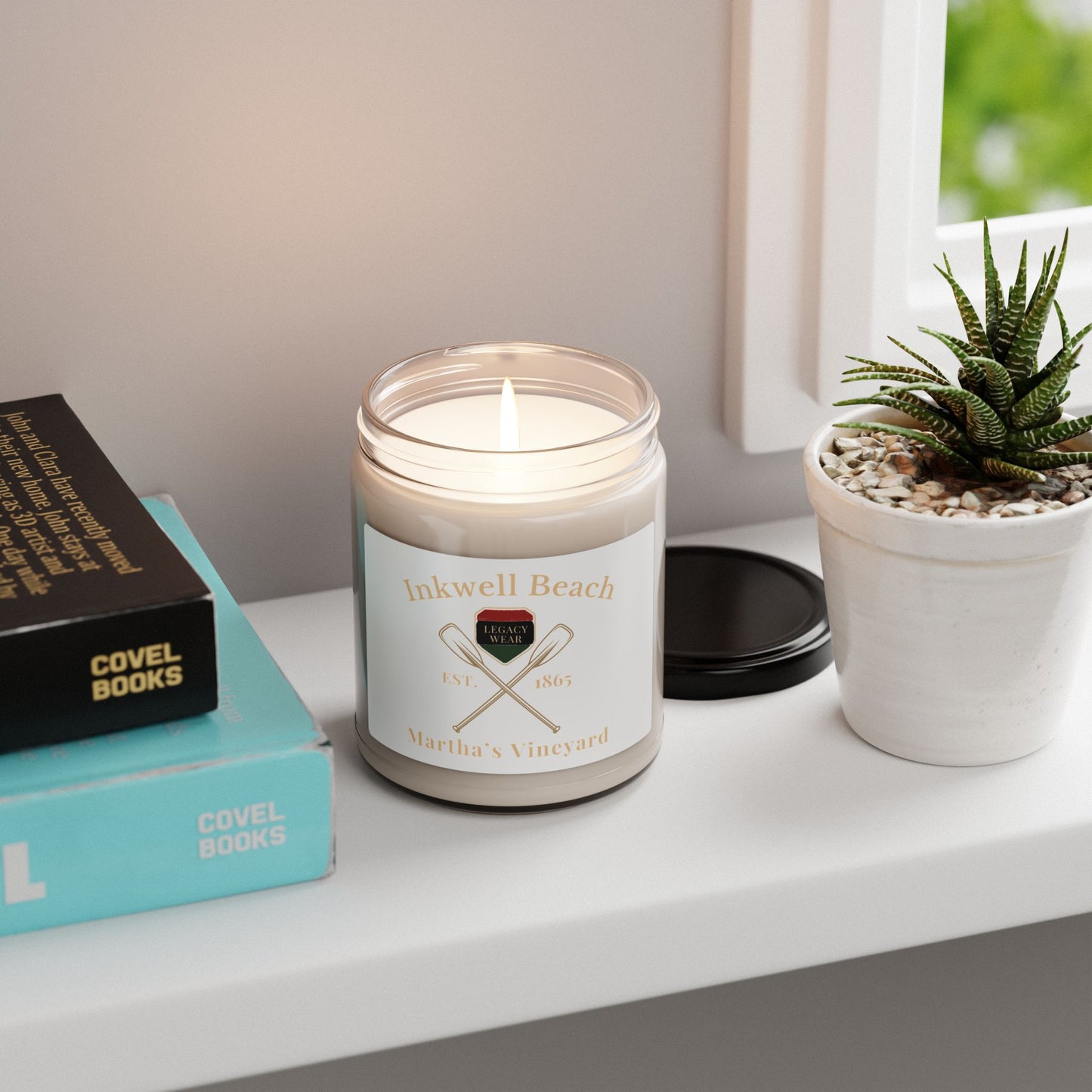 Inkwell Beach Scented Soy Candle - Perfect for Relaxation, Home Décor, Gift for Her, Spa Day, Coastal Vibes
