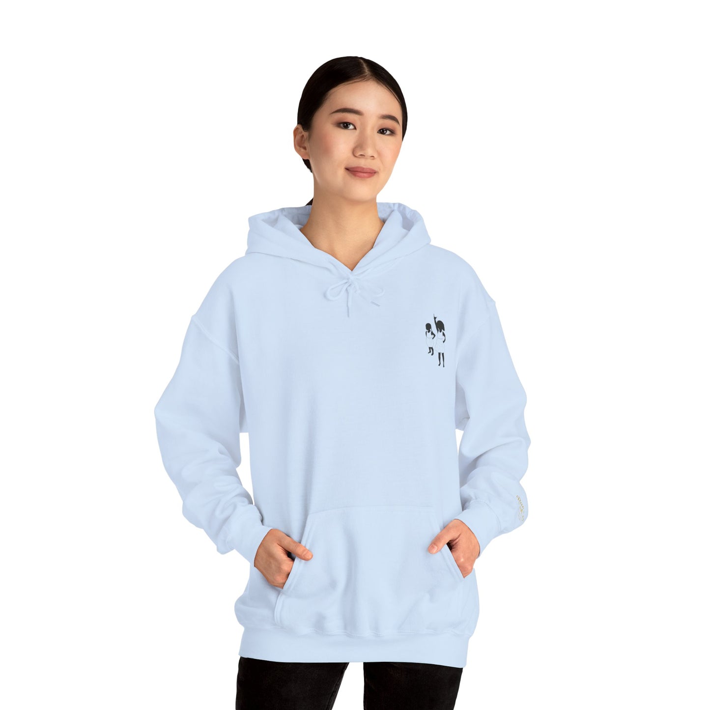 Wavy Martha’s Vineyard Hoodie – Unisex Heavy Blend Sweatshirt, Cozy & Stylish Coastal Wear