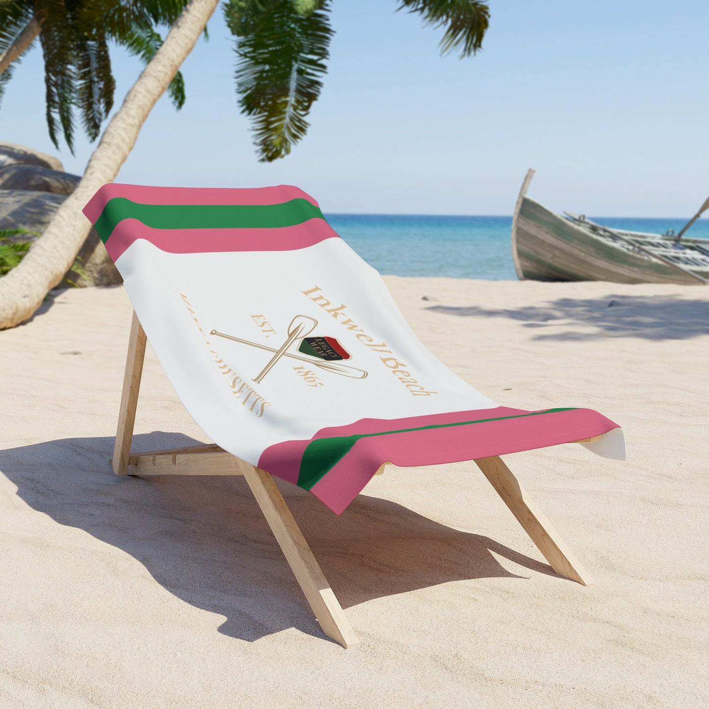 Inkwell Beach Towel