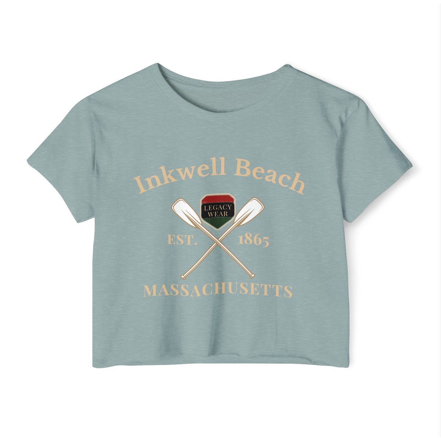 Inkwell Beach Legacy Wear Crop Tee – Martha’s Vineyard Massachusetts