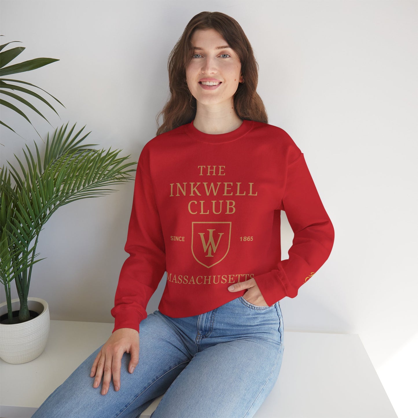 Inkwell Club Crewneck Sweatshirt – Martha’s Vineyard Classic | Unisex Heavy Blend