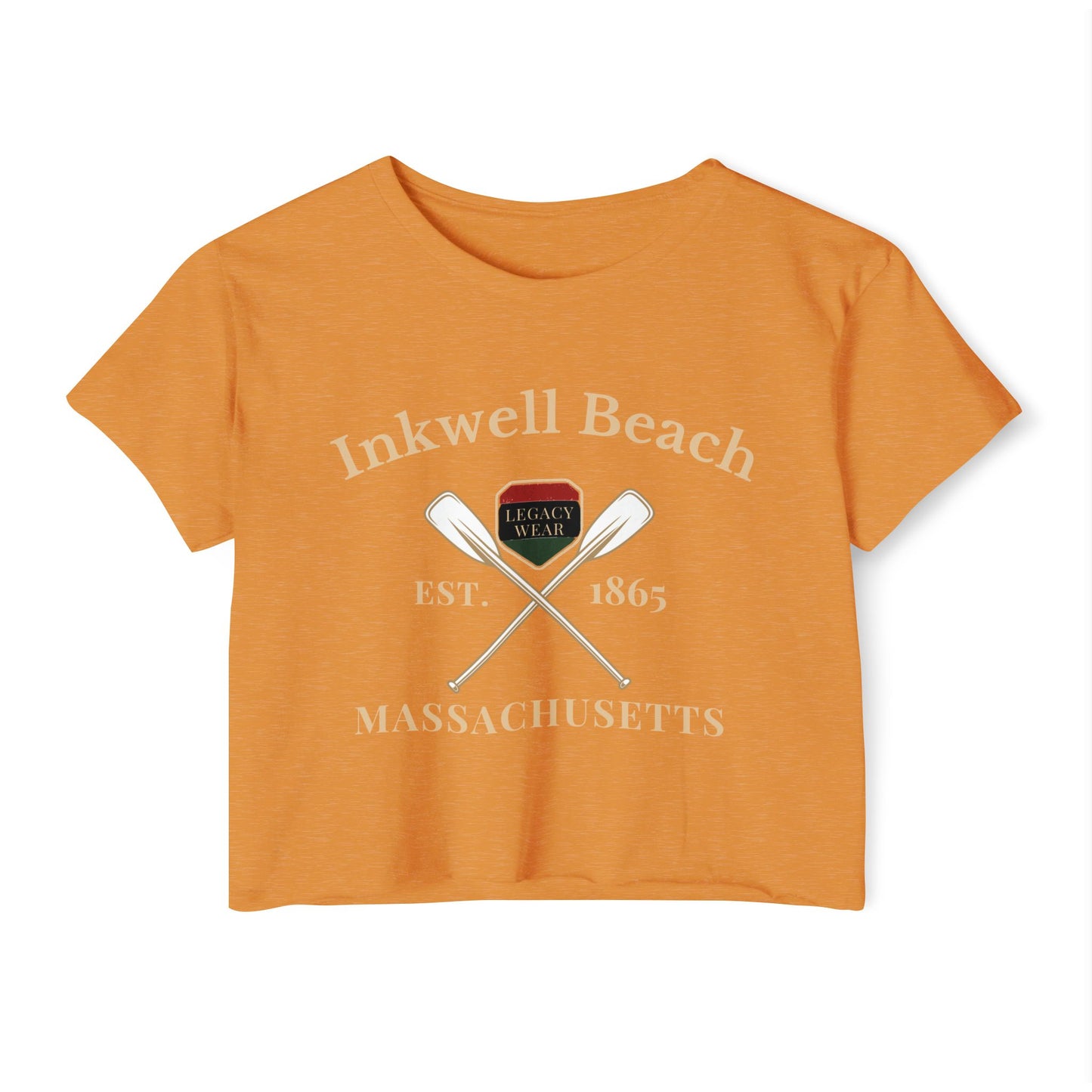 Inkwell Beach Legacy Wear Crop Tee – Martha’s Vineyard Massachusetts