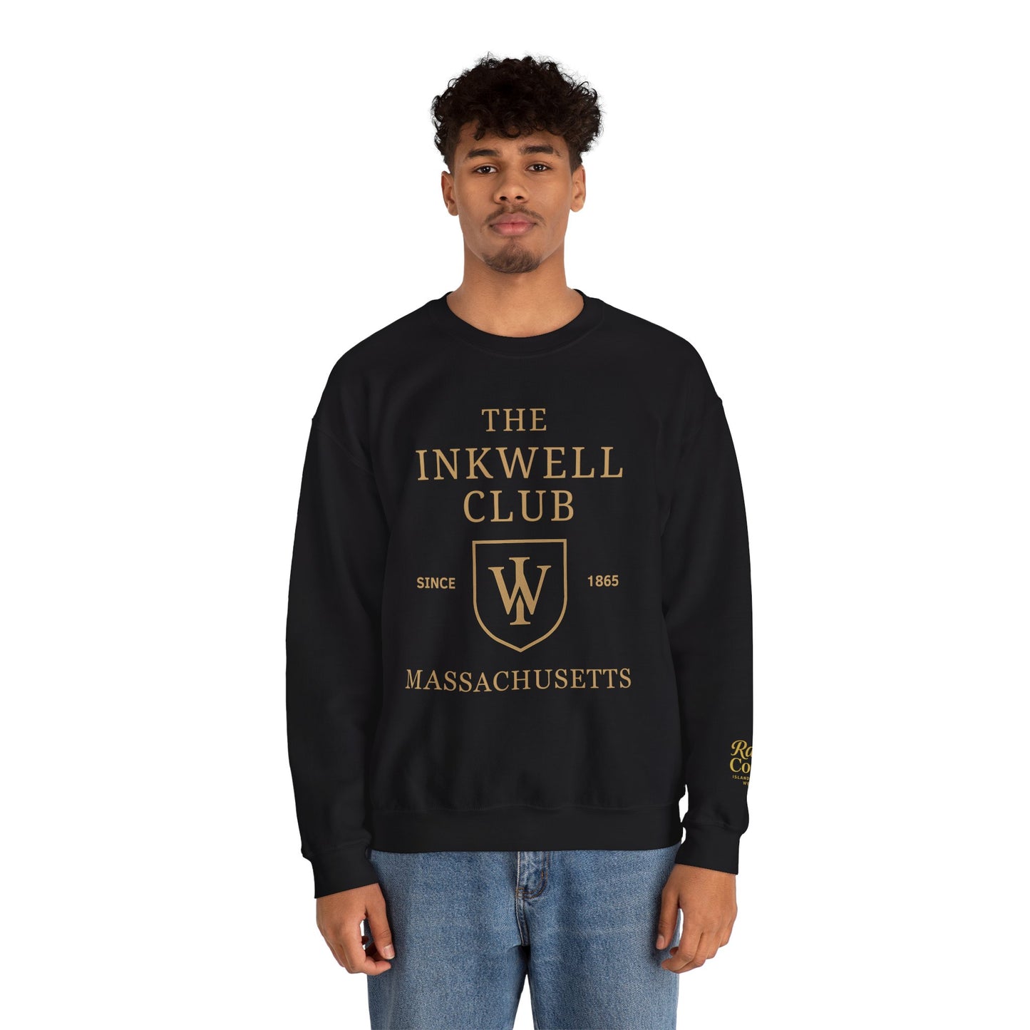 Inkwell Club Crewneck Sweatshirt – Martha’s Vineyard Classic | Unisex Heavy Blend