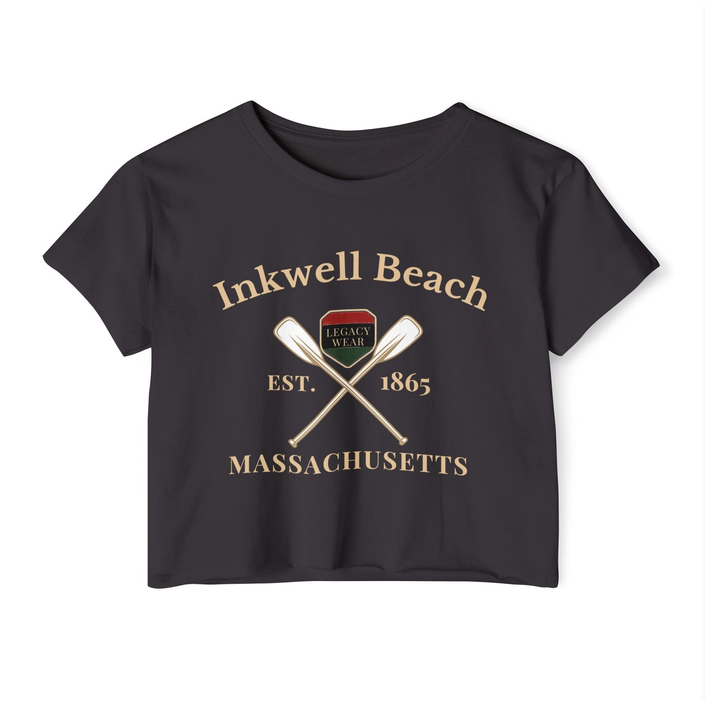Inkwell Beach Legacy Wear Crop Tee – Martha’s Vineyard Massachusetts
