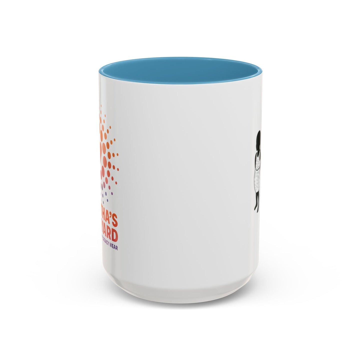 🧡💜 Heart & Dots “Martha’s Vineyard Legacy” Accent Mug (11oz & 15oz)