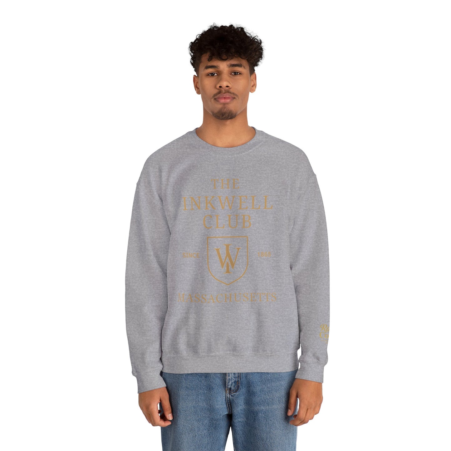 Inkwell Club Crewneck Sweatshirt – Martha’s Vineyard Classic | Unisex Heavy Blend