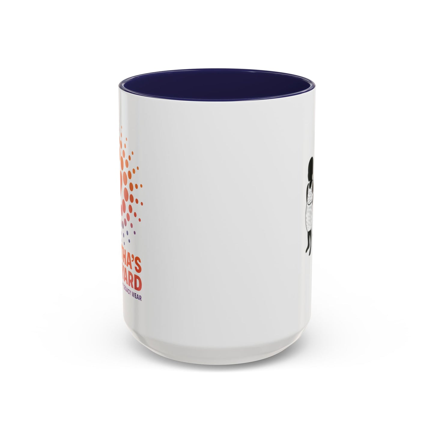 🧡💜 Heart & Dots “Martha’s Vineyard Legacy” Accent Mug (11oz & 15oz)