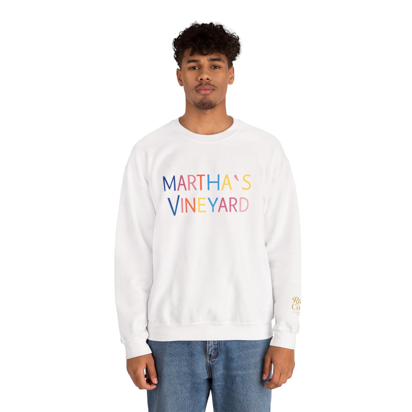 🌈 Colorful “Martha’s Vineyard” Typography Design