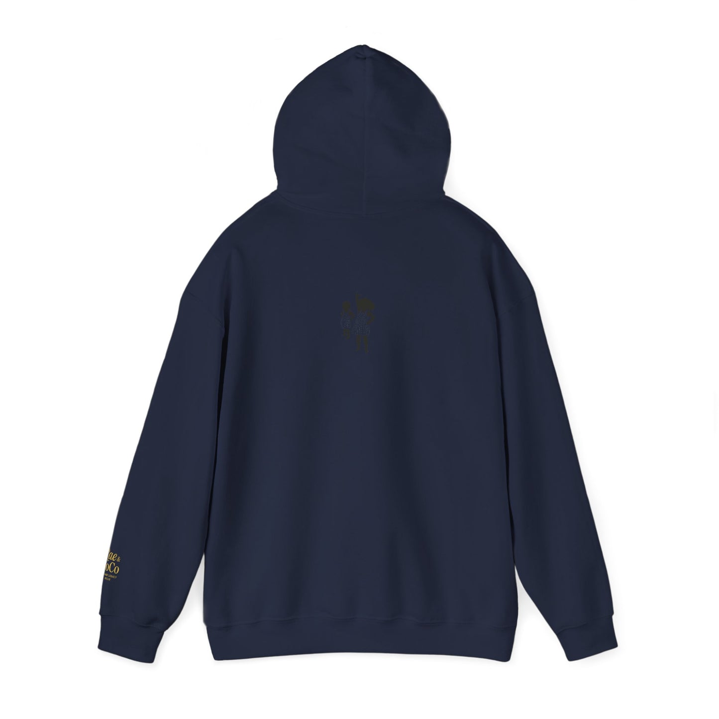 Cozy Beach Hoodie: InkWell Vineyard Design, Unisex Pullover Sweatshirt, Gift for Beach Lovers, Casual Wear, Vacation Essential