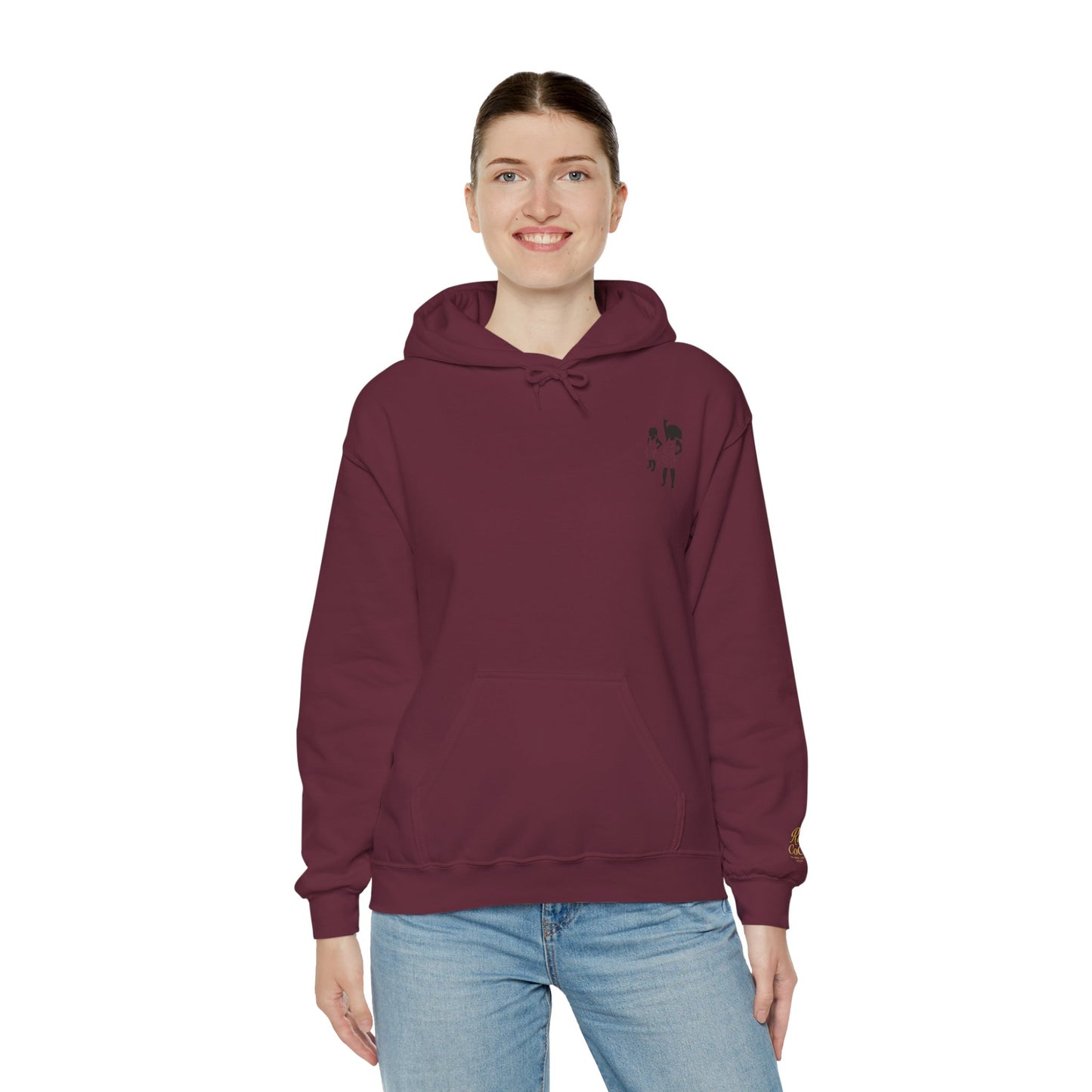 Wavy Martha’s Vineyard Hoodie – Unisex Heavy Blend Sweatshirt, Cozy & Stylish Coastal Wear