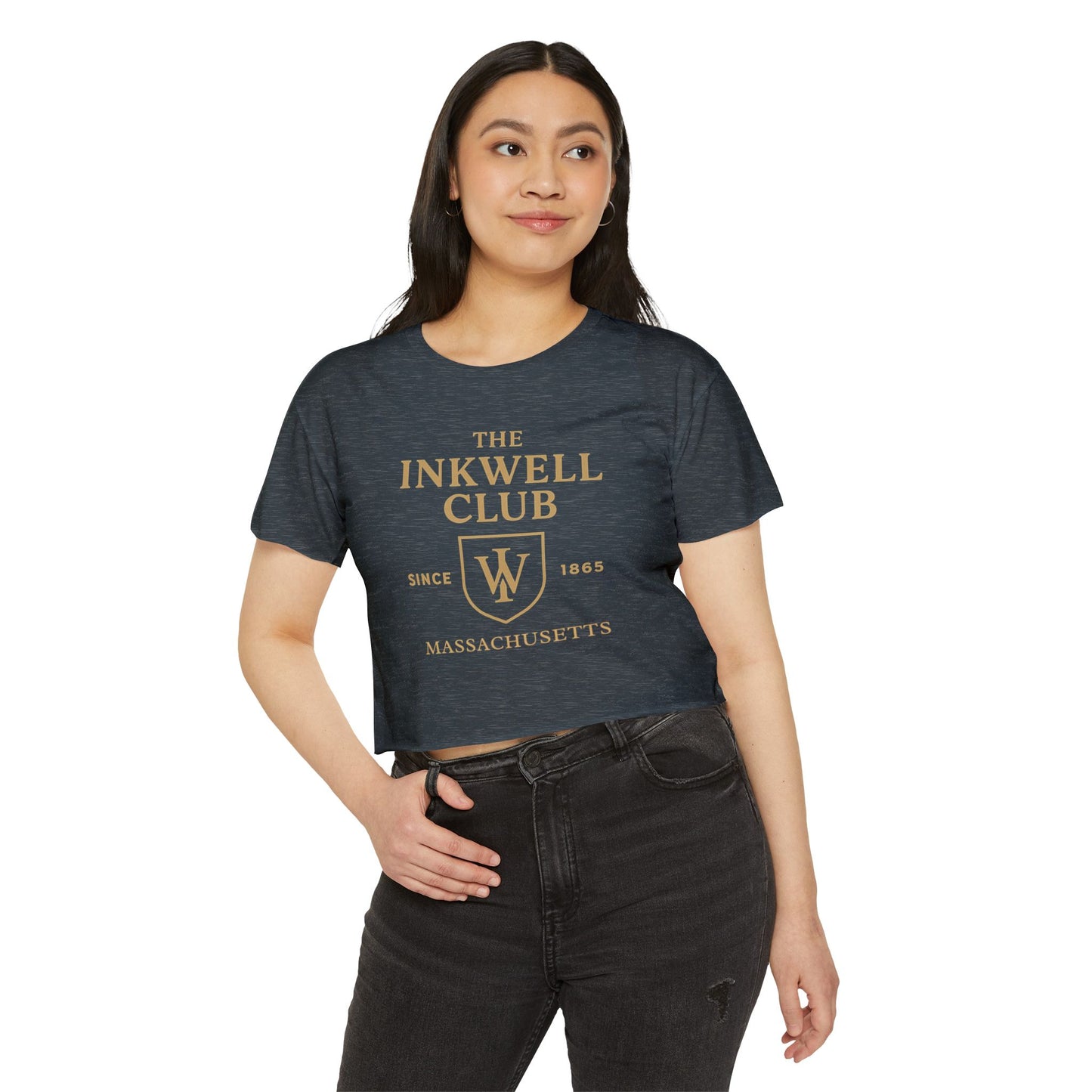 Festival Crop Top - Day Party and Beach Day Classic Design by Inkwell Club