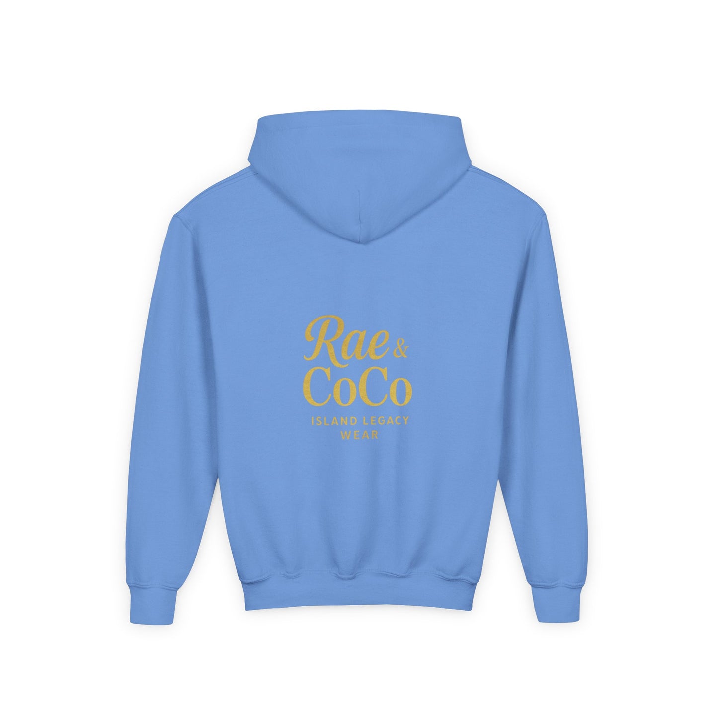 Floral Alpaca Youth Hoodie - Cozy Gift for Animal Lovers, Perfect for Birthdays, Holidays, Casual Wear, Family Outings